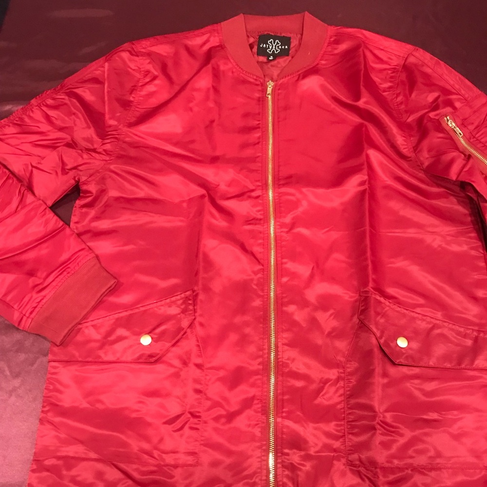 Burgundy Jaywalker Jacket